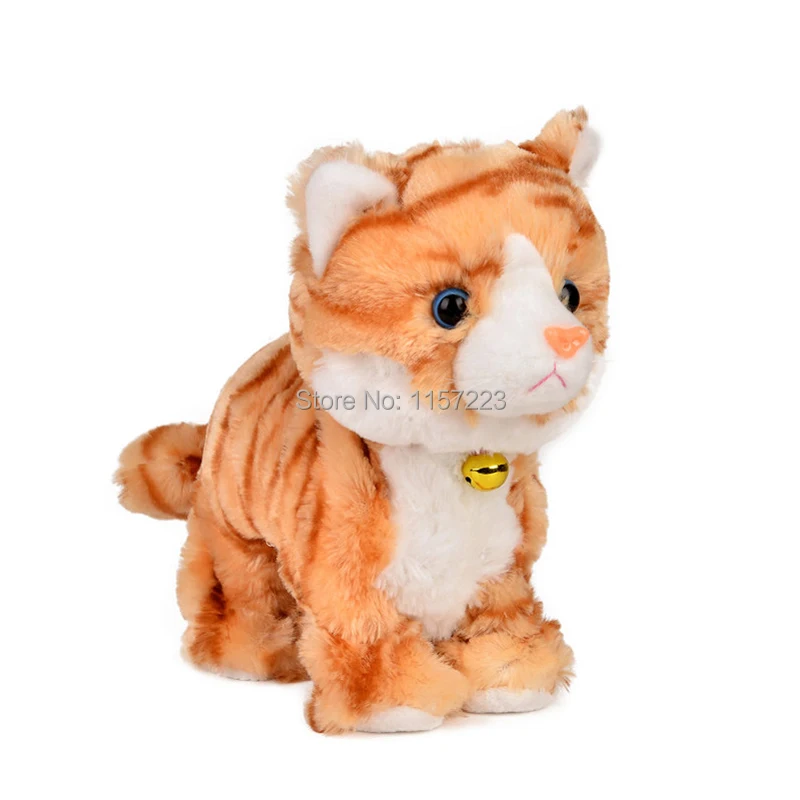 

New year Sound Control Electronic Pet Cat Robot Stand Walk Dog Simulation Electronic Toys gift for kids baby