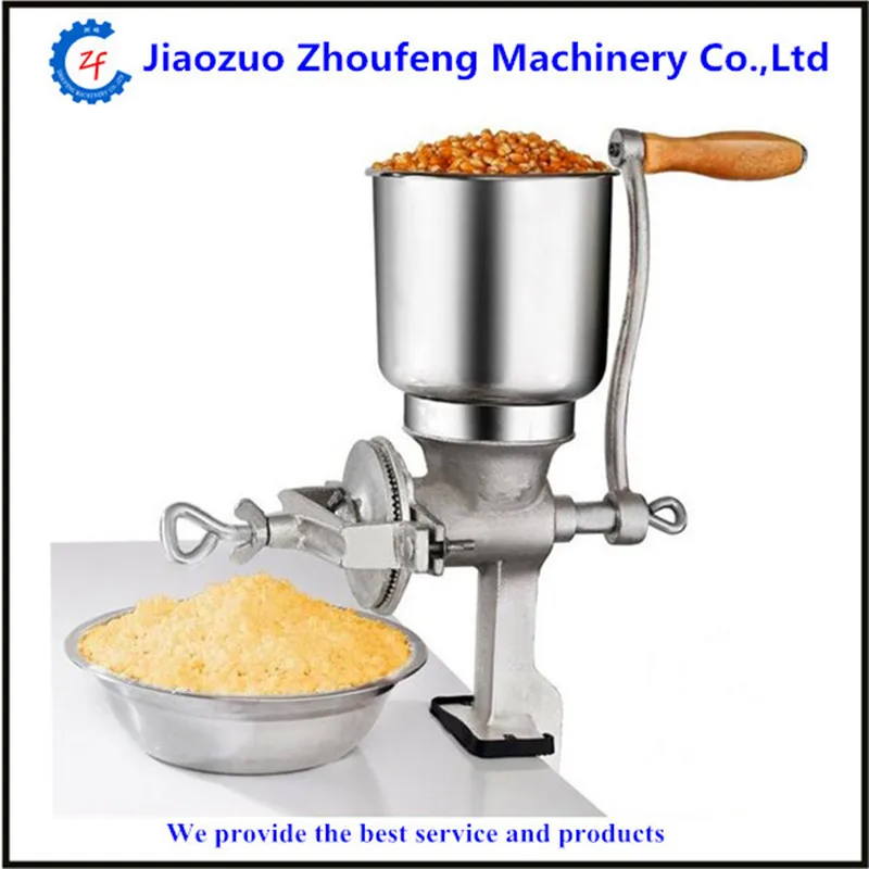 

Corn mill machine manual maize wheat rice beans coffee cocoa bean pepper grinding crushing machine ZF