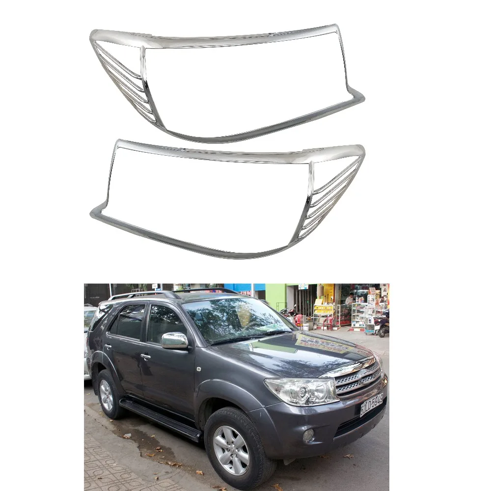 2008 2009 2010 2011 для Toyota Fortuner Hilux SW4 ABS передсветильник РА крышка лампы отделка рамка