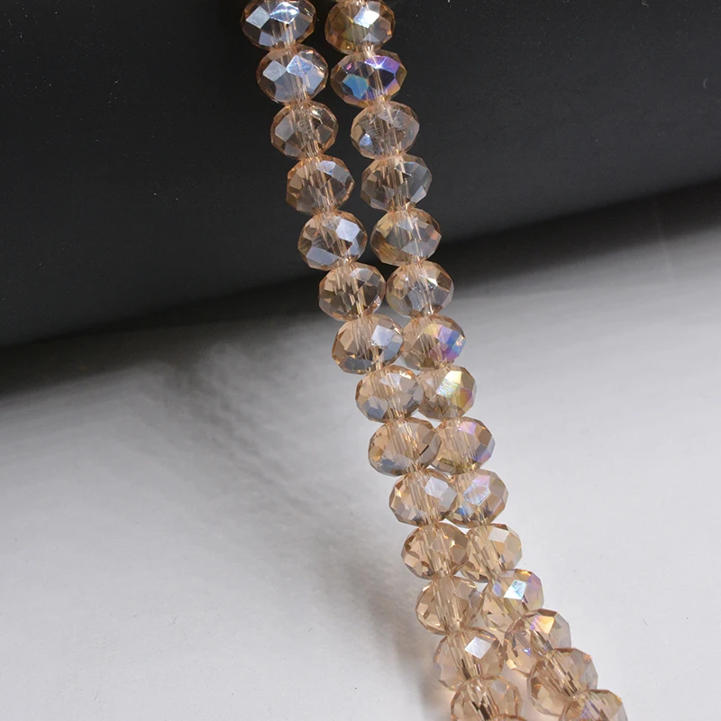 Crystal Beads FLTMRH 4*6mm 50pcs AB for Jewelry Making Pear Faceted Glass Diy Loose Czech | Украшения и аксессуары