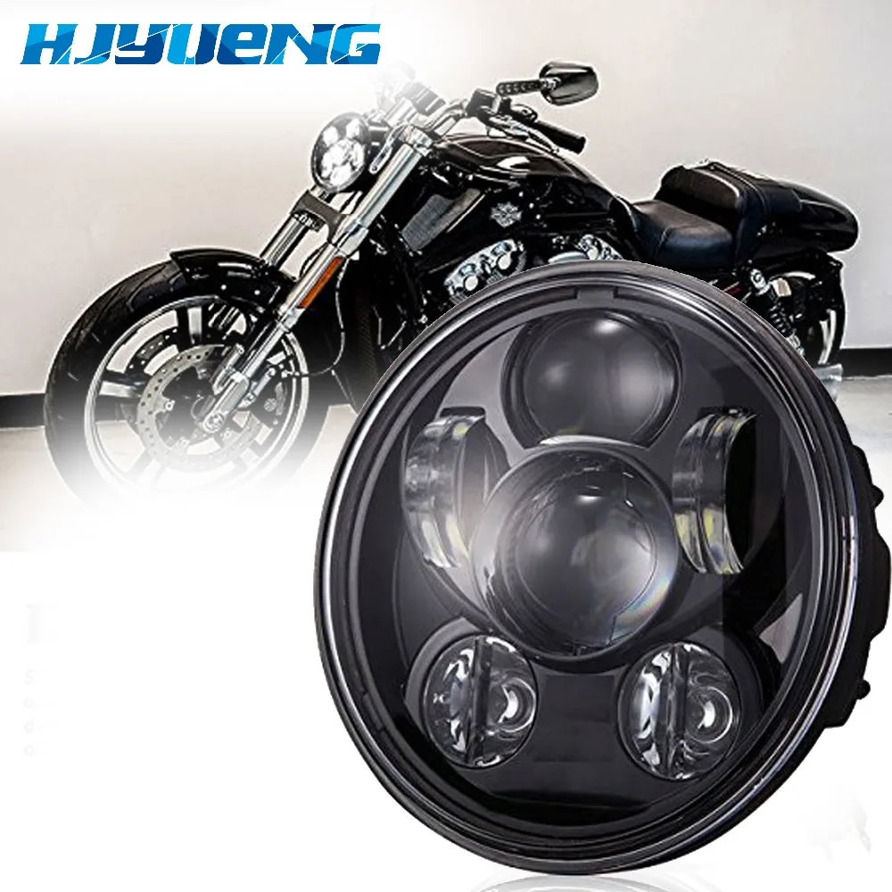 

Daytime Running Lights For Dyna Street Bob Harleys Breakout sportster 883 XL 1200 Original 5-3/4 Harleys Projector LED Headlamp