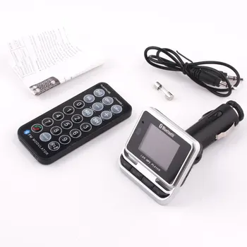 

MP3 Player Bluetooth Multifunction MP3 Support TF Card FM Radio Hands-free Calling Car MP3