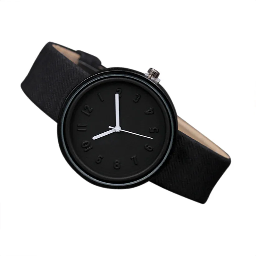 

Quartz Wristwatches Reloj Unisex Simple Fashion Hours Watch Luxury 2018 Female Canvas Belt Woman Watches