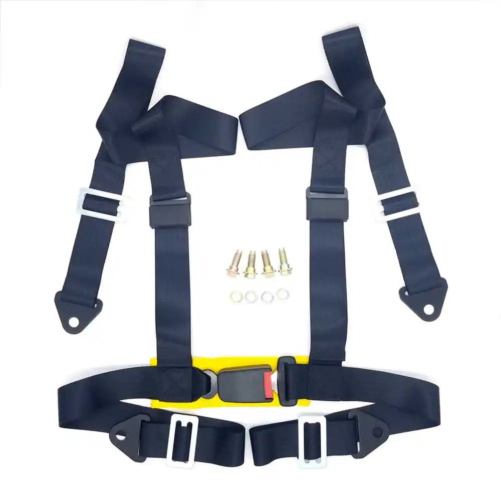 4-Point Racing Harness With Camlock - Competition Style Seat Belt For Track & Off-Road