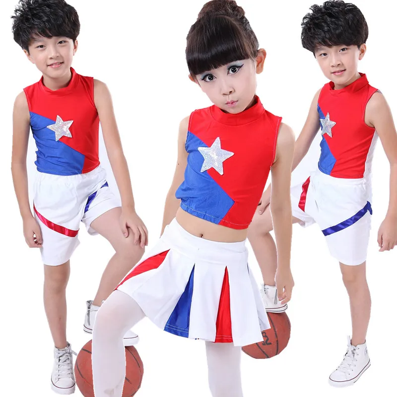 20 unids/lote envío libre Babay fútbol Cheerleading uniformes para