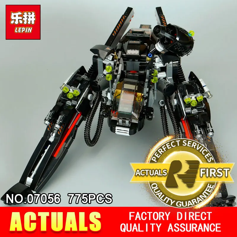 

Lepin 07056 775Pcs Genuine Movie Series The Scuttler Bat Spaceship Set Building Blocks Bricks Education Toys Model 70908