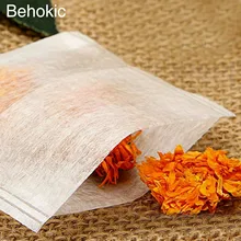 Behokic 100 шт./лот кукурузы Волокно Свеча для заварки Чай Сумки цветы 7x10 см пустой Ароматические Чай Кофе Сумки для травы свободные Чай Bolsas