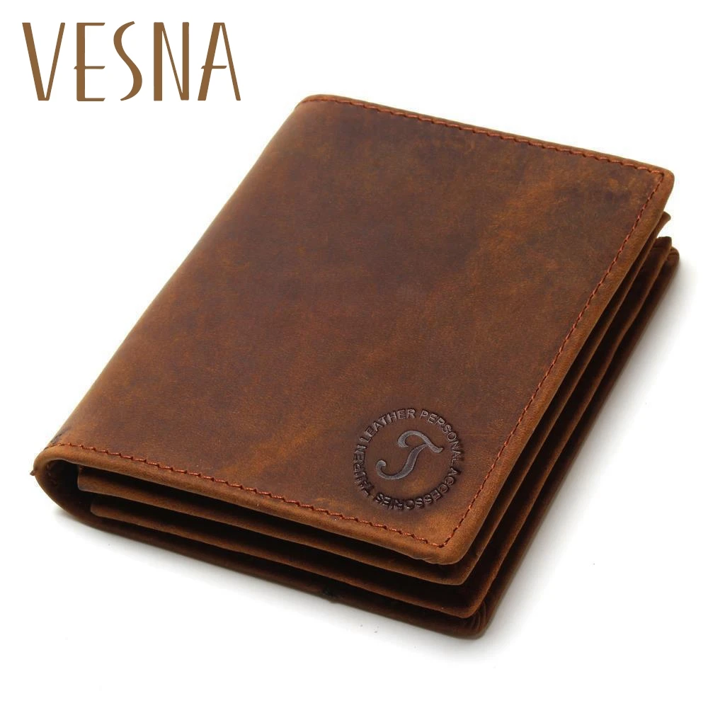 Vintage Crazy Horse Handmade Leather Wallets Men Wallets Multi-Functional Cowhide Coin Purse Genuine Leather Wallet For Men Vintage Crazy Horse Handmade Leather Wallets Men Wallets Multi-Functional Cowhide Coin Purse Genuine Leather Wallet For Men