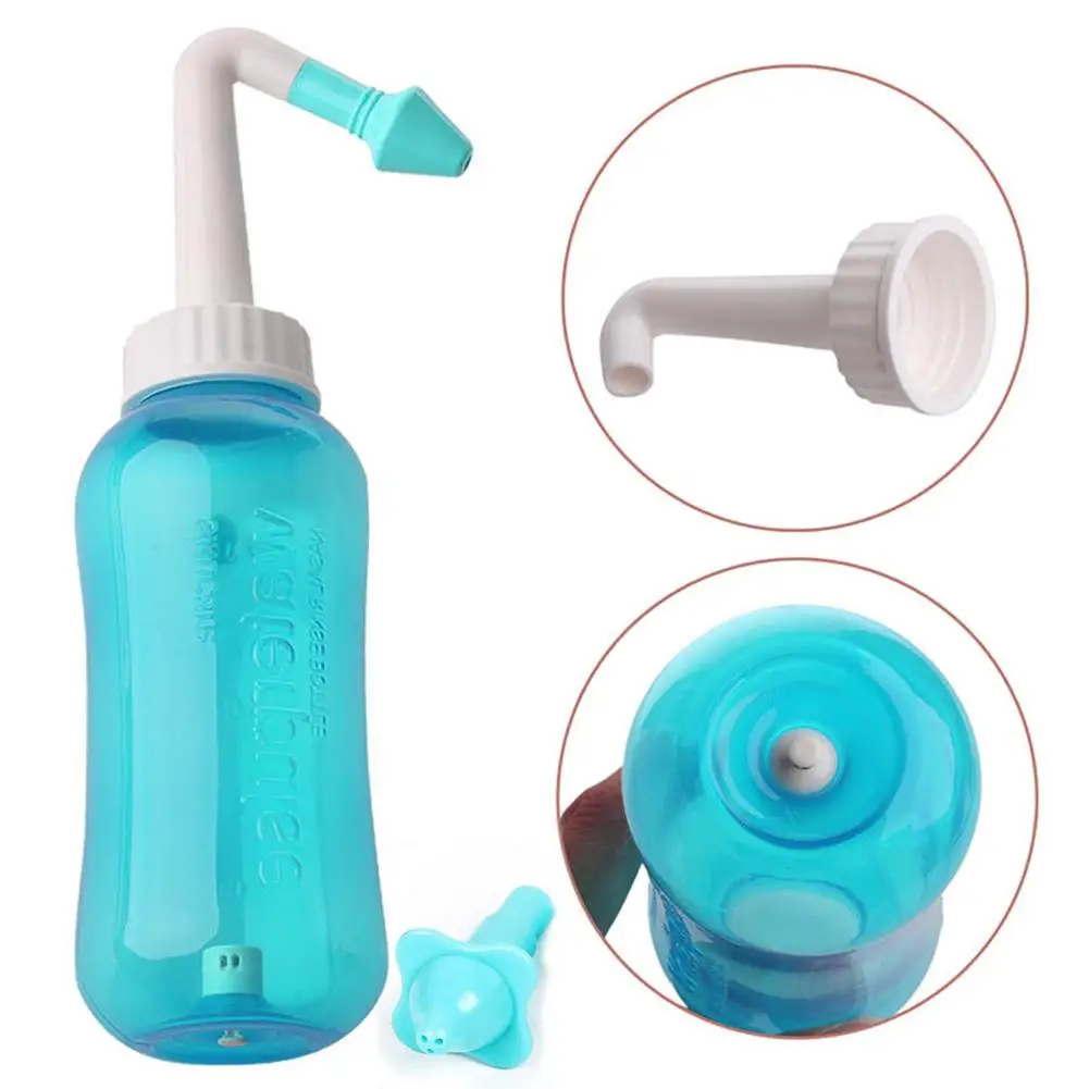 

Adults Children Neti Pot Nasal Nose Wash Detox Sinus Deep Cleaning Rinse Kit Newest