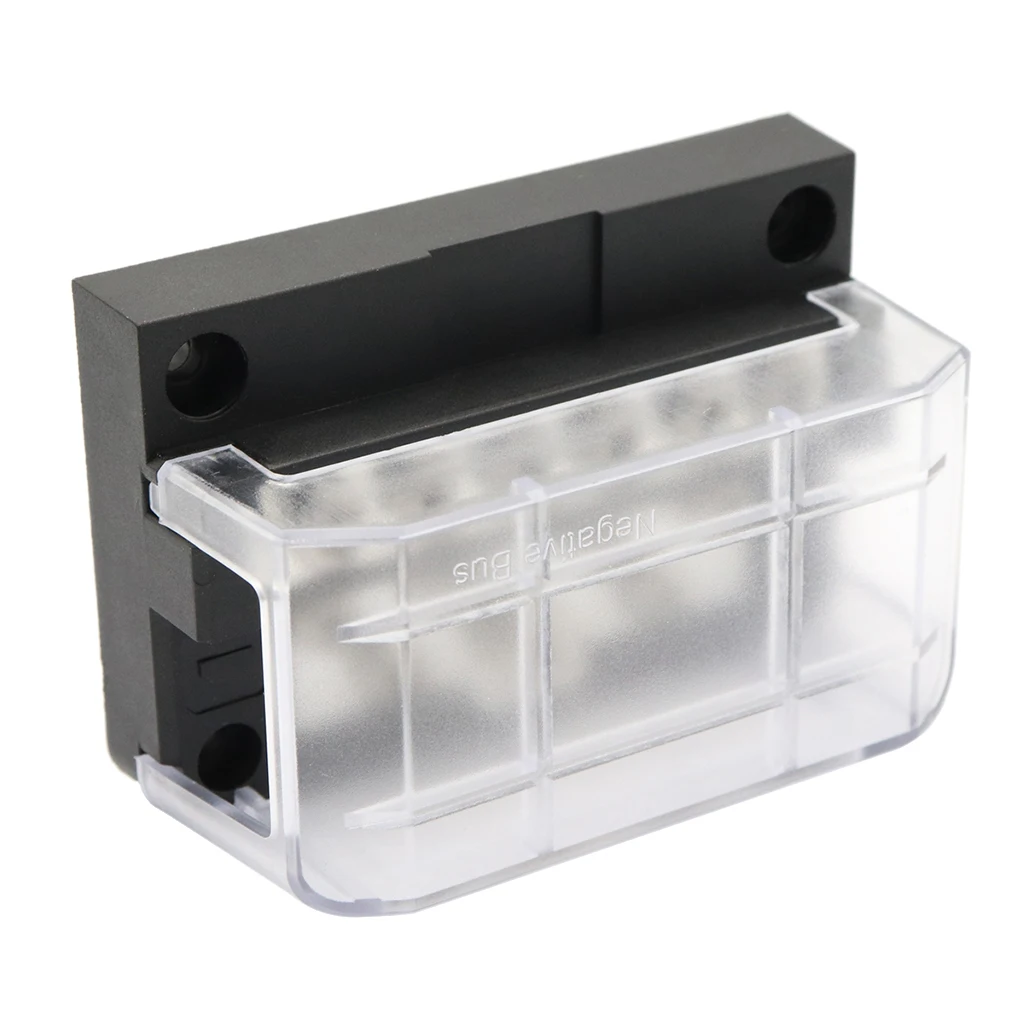 1 Pcs 12 Way Fuse Box Block Screw Terminal Block Fuses Line Terminal Power Ground DC 32V For Truck RV Coaches Boat