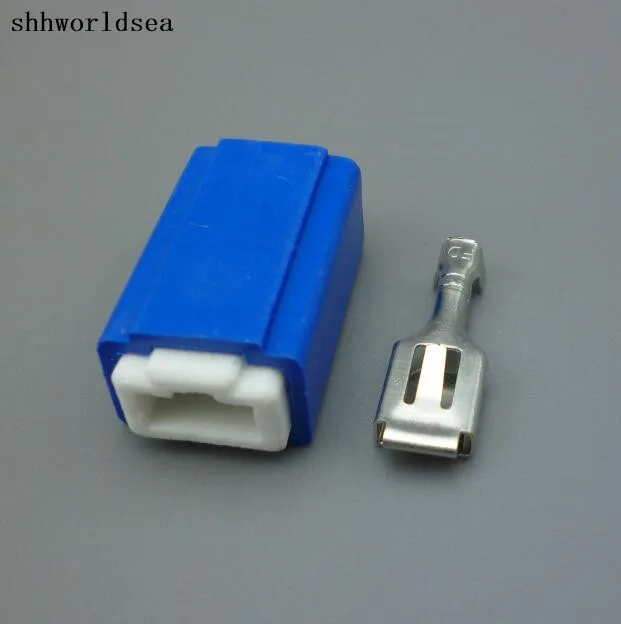 

shhworldsea H1 h3 ceramic socket female right angle cover and terminal bulb socket
