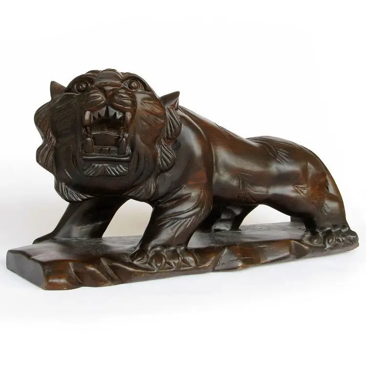 

V woodcarving decoration crafts mahogany Home Furnishing tiger tiger mountain tiger wood Ruyi 40cm promotion
