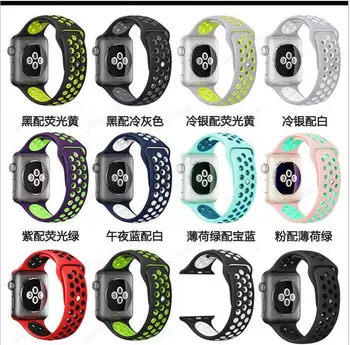 

luxury brand silicone for Apple watch iwatch 1 2 3 series 4 wrist strap 38mm 42mm 44mm watchband bracelet Apple iwatch band