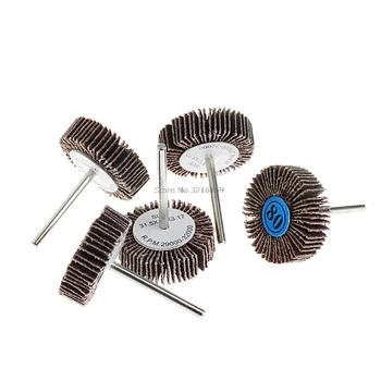 

For 5Pcs/Set Sandpaper Flap Polishing Disc Set Wheel For Rotary Tools Shutter Power Promotion