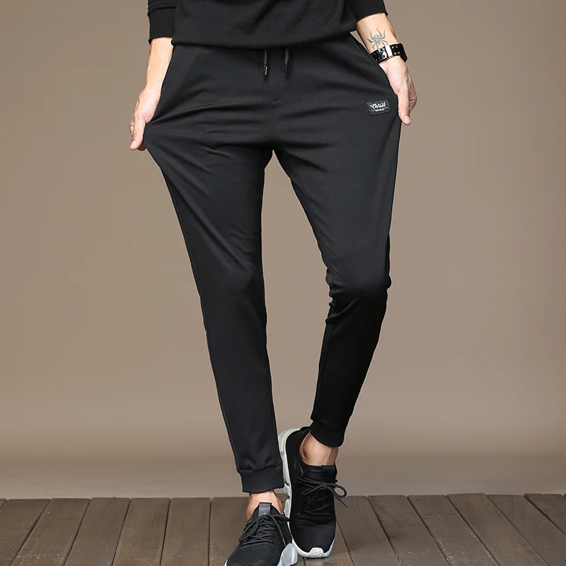 Sweatpants Men's Solid Workout Bodybuilding Clothing Mens Warm Pants