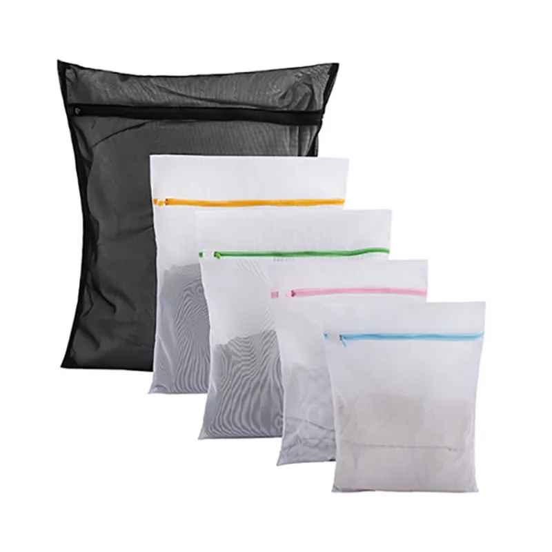 5 قطعة البوليستر التخزين المنظم زيبر إغلاق الملابس الداخلية شبكة الغسيل أكياس غسل حامي السفر الأمتعة 5 قطعة البوليستر التخزين المنظم زيبر إغلاق الملابس الداخلية شبكة الغسيل أكياس غسل حامي السفر الأمتعة