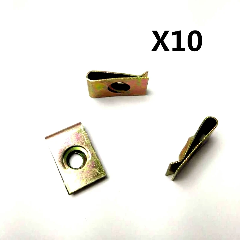 10 Pezzi Per Bmw Oem 96-02 Z3 Porta-Griglia Dell'Altoparlante Della Clip 07129925731