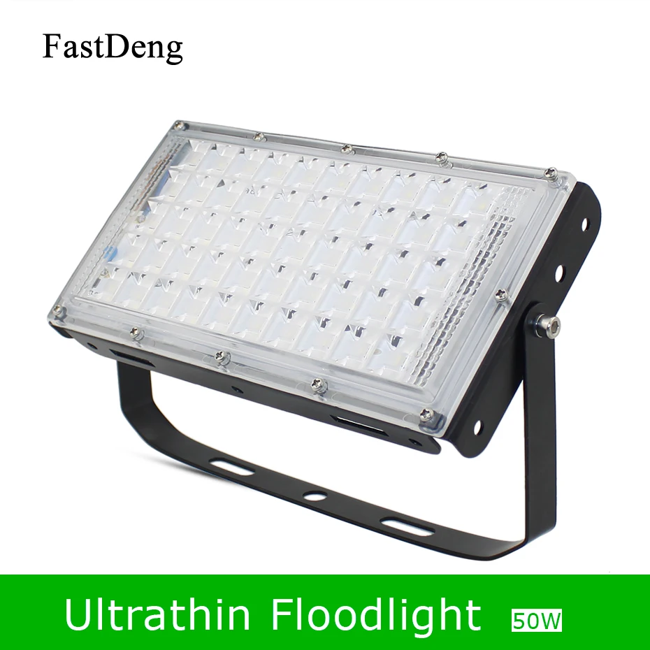 

Outdoor Flood Light Led Floodlight Waterproof IP65 Ultrathin 4500Lm Diamond Projector Led Exterior Aluminum 50W SMD5730 220V