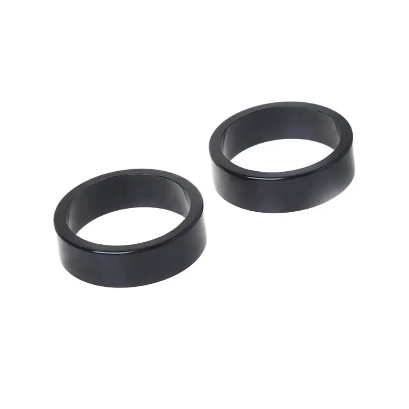  2pcs Bicycle Front Fork Stem Spacer 10mm Plastic Washer MTB Bike Directions Lift 10166