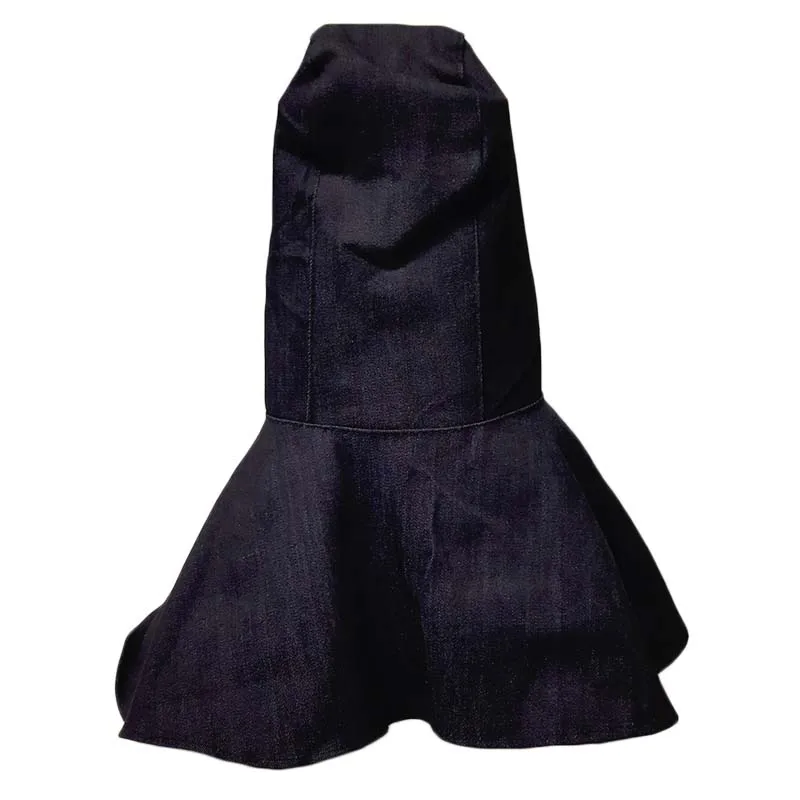 1 قطعة الأزرق الدنيم النسيج لحام هود لحام قبعات القبعات لهب خوذة قبعة لحام الرقبة حماية ل لحام غطاء حماية