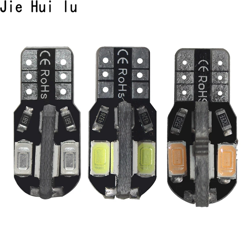 

Car Light T10 8SMD 5630 LED Auto Wedge Lamp W5W 8 SMD 5730 Led Parking Bulb 12V white ice blue pink