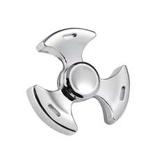 Трилистник серебряный топор Fingertip гироскоп сплав межцифровой взрослый скука декомпрессия артефакт палец гироскоп