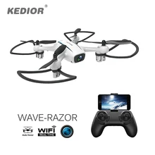 2017 New Mini RC Quadcopter RTF Remote Control Micro Drone with Camera WiFi FPV 720P HD VS Hubsan X4 H107C Plus Upgrade H107C+