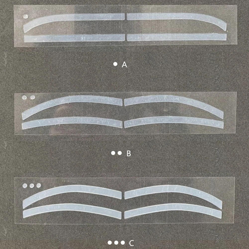 Новинка, 6 пар, одноразовые тату-наклейки для бровей, вспомогательный шаблон, трафарет для бровей, макияж