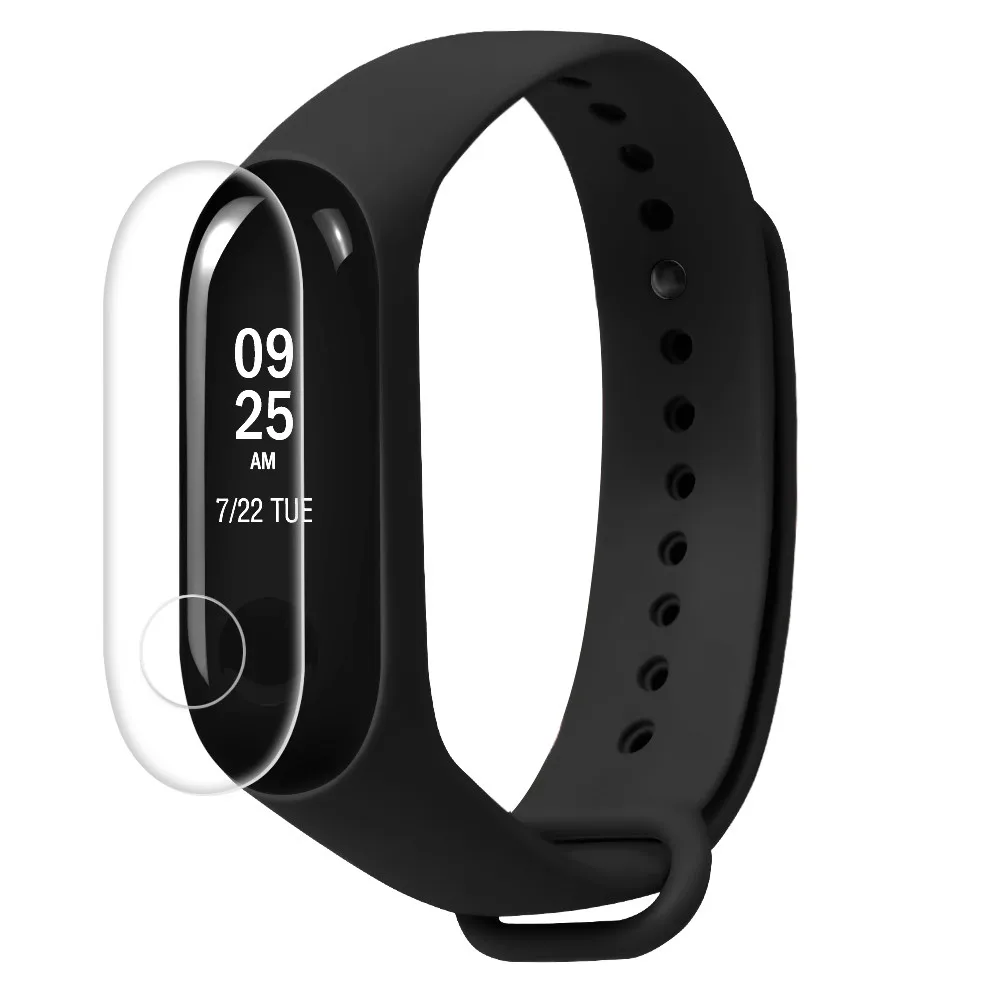 

2pcs Screen Protector For Xiaomi Mi Band 3 Explosion-proof LCD TPU Full Cover Screen Protector Film For Xiaomi Mi Band 3