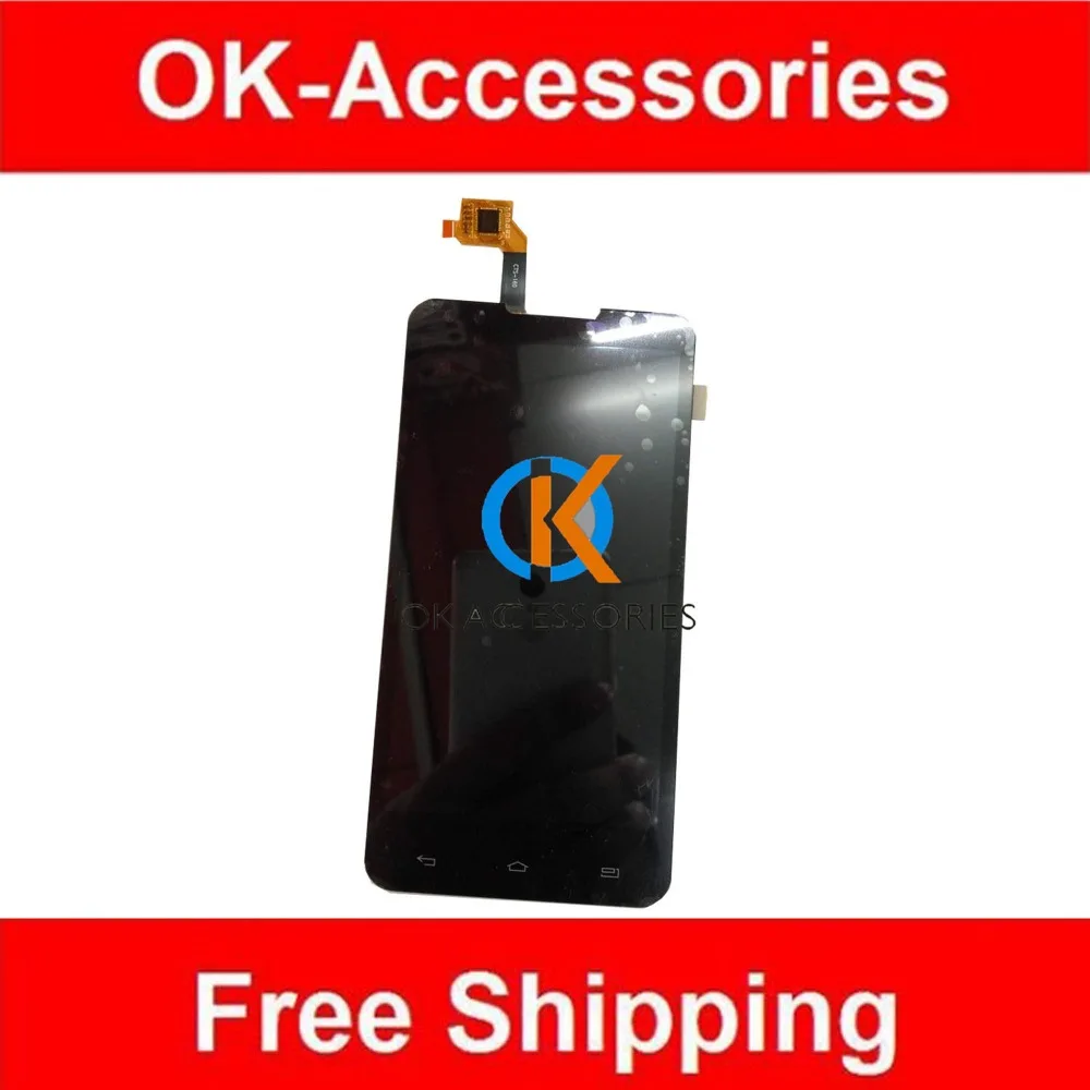 

Black Color Replacement For Highscreen Alpha R LCD Display+Touch Screen Digitizer Assembly 1PC/Lot With Free Tools