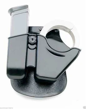 

Hunting army police Tactical Holster CU9 Combo Pouch Cuff with Magazine .357 .40 9mm