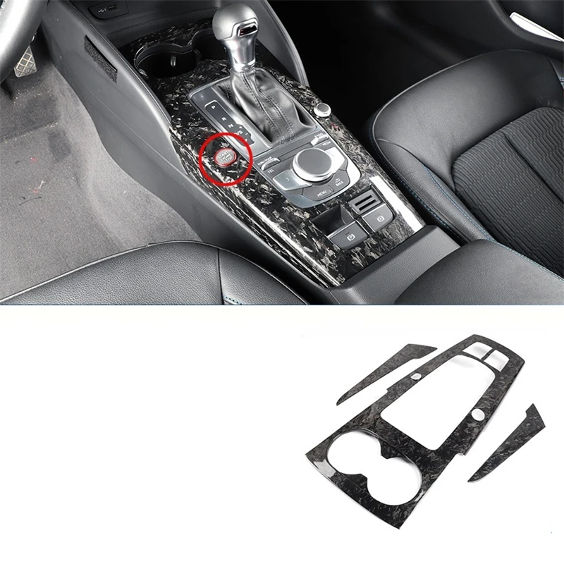 

Control System Interior Excent Automovil Automobile Decorative Sticker Strip Parts Mouldings Covers 14 15 16 17 18 FOR Audi A3