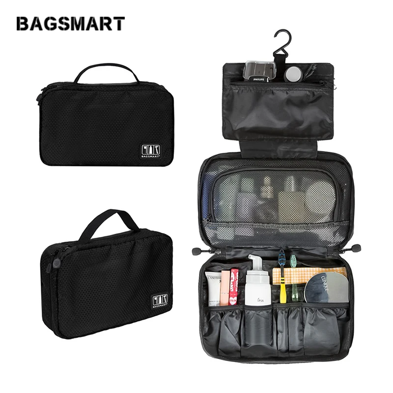 BAGSMART женская косметика сумка для путешествий посылка сумки портативная