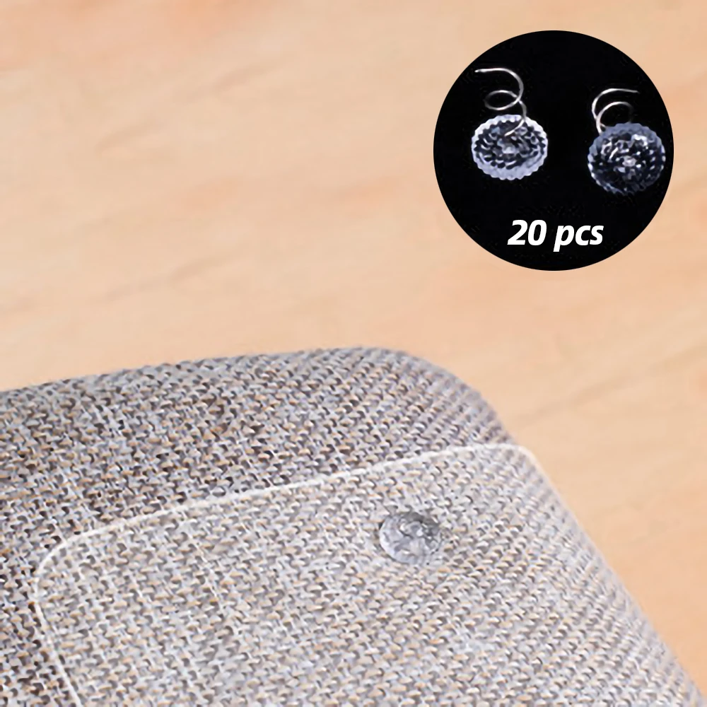 

20 Pcs Nail Of Cat Scratch Protector Pad For Protecting Furniture Nail Of Furniture Scratch Guards Pad