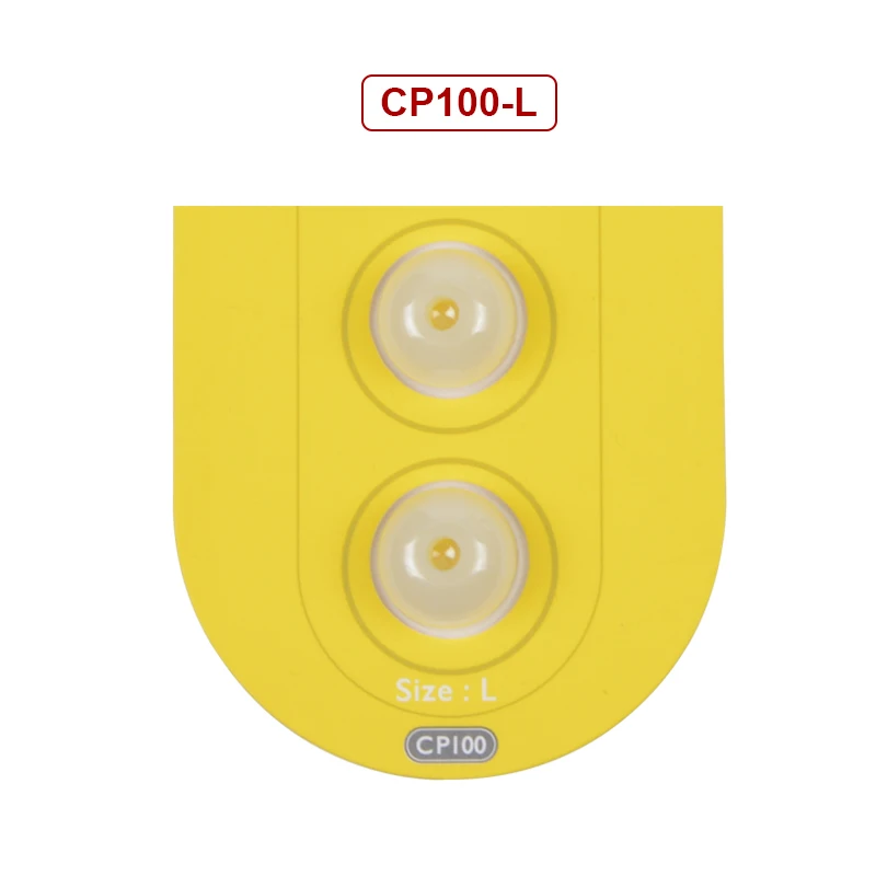 1 пара(2 шт.) SpinFit CP100 CP100M CP800 CP220 CP230 CP240 наушники-вкладыши запатентованные силиконовые подушечку инновационные Технология подушечек - Цвет: 1 Pair CP100 L Size