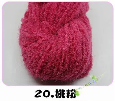 200 г* 2 шт. шарф линия ткань мягким ворсом круг вниз пряжа для ручного Вязание свитер-пальто пряжи Вязание двойной вязание t4 - Цвет: 20
