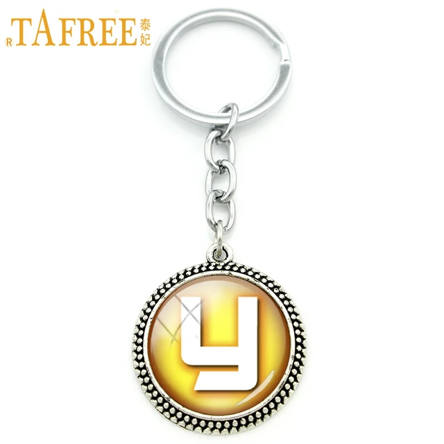 Tafree Simple Letter Key Chain Y Symbol On A Yellow Background Tafree Simple Letter Key Chain Y Symbol On A Yellow Background Keychain Vintage Video Controller Stock Vector Jewelry H611