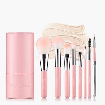 

8pcs/set Cosmetic Beauty Makeup Brushes Eyebrow Eyeliner Blush Powder Brushes Concealer Makeup Brushes Set Tools pincel maquiage