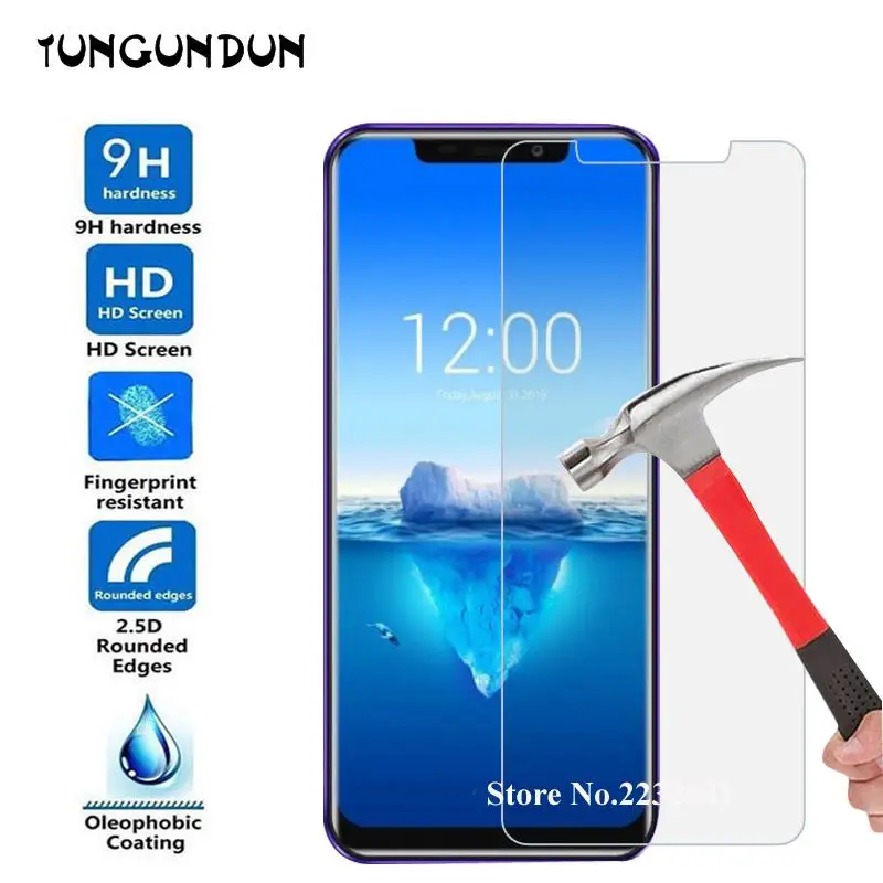 

Oukitel C11 C12 Plus Tempered glass Film Anti-Scratch 2.5D Explosion Proof Screen Protector For Oukitel U17 U18 U23 U25 Pro