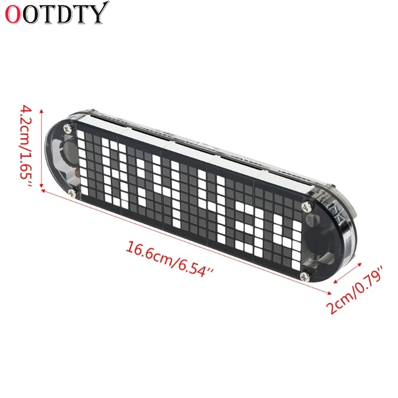 Измеритель температуры OOTDTY DS3231 высокоточный цифровой точечный матричный