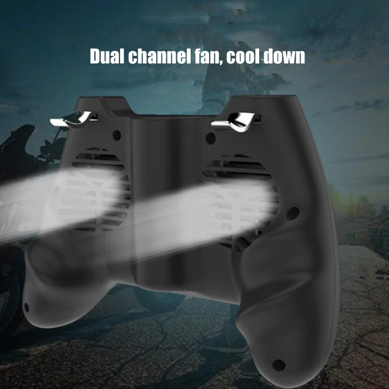 For Pubg Mobiele Controller Gamepad Mobile Trigger Shooter Joystick Game Pad Phone Holder Cooler Fa