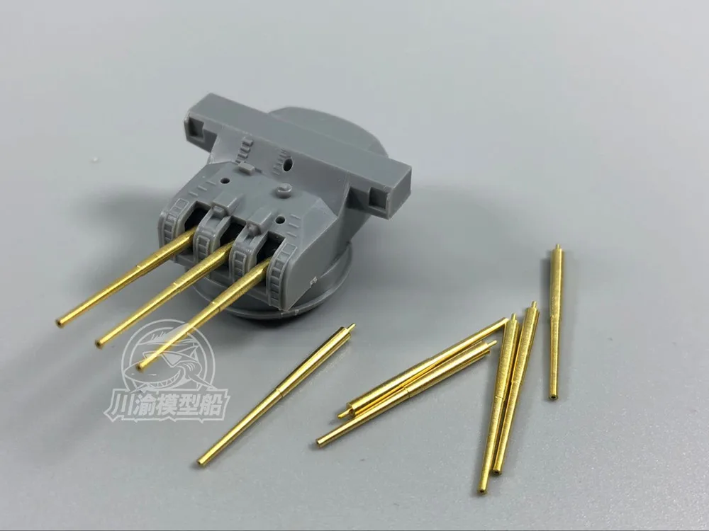 1/350 масштаб 155 мм латунные бочки для Tamiya Yamato Musashi 78030 78031 модель (6 шт./компл.)|Наборы