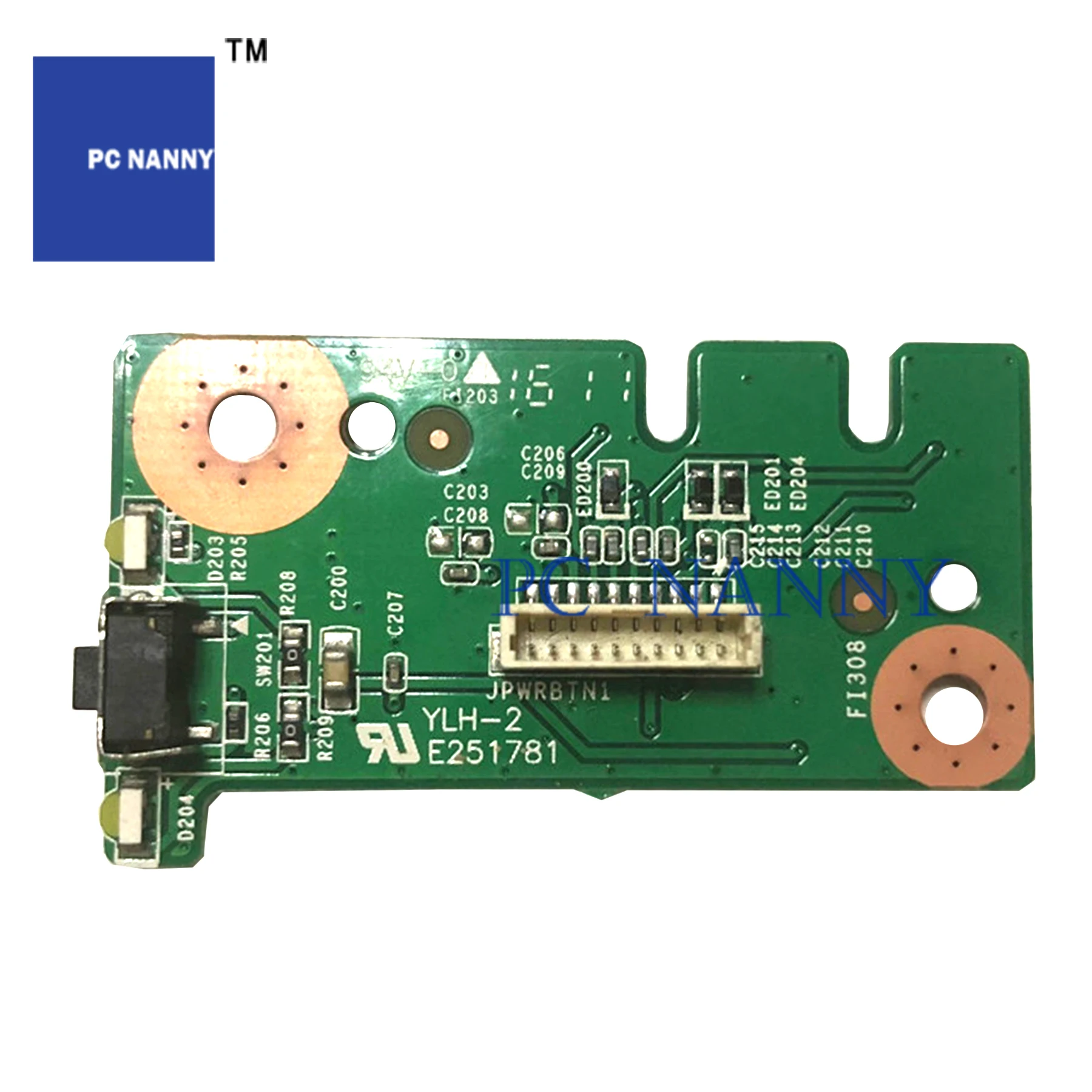 PCNANNY для Lenovo c340 c440 c355 c455 переключатель ВКЛ./ВЫКЛ. Питания плата 1310A2514602