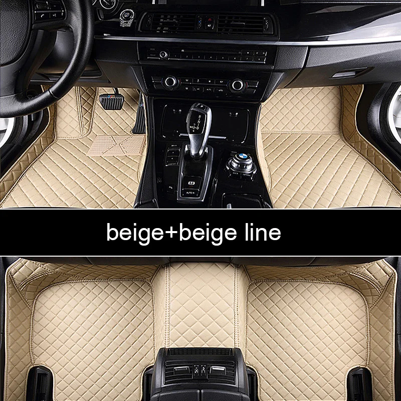 Custom car floor mats for Volkswagen All Models vw passat B5 B6 B7 B8