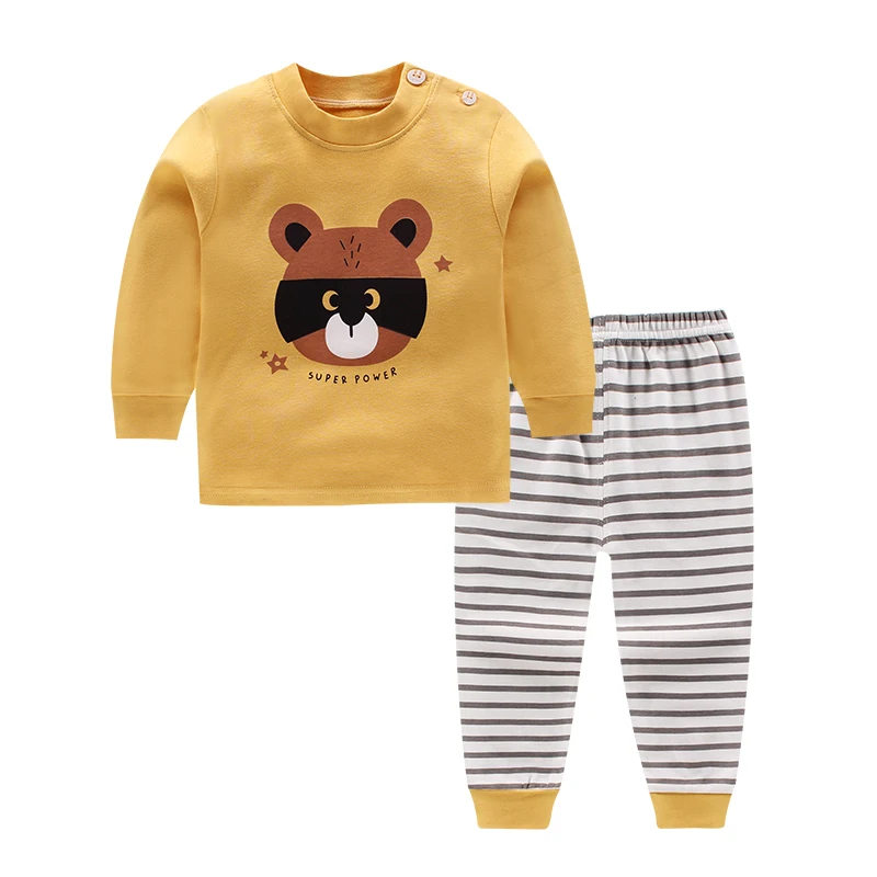 

Baby Boys Clothes Autumn Winter Baby Clothes Sets T-shirt+Shorts 2pieces Bear Printed Clothes Newborn Sport Suits