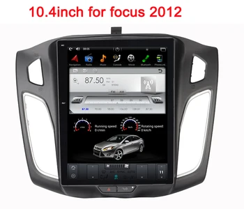 

Android 7.1 big touch screen tesla style car dvd player gps navigation for ford focus 2012 2013 2014 car audio stereo wifi