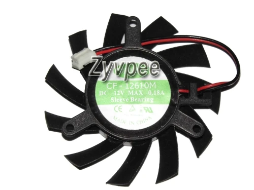 EVERFLOW T126010DM 12V 0.16A 2Wire Blade Fan