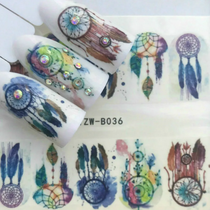 

1 Sheel Dreamcatcher Nail Art Nails Gel Nail Polish Gel Polish Set For Manicure Semi Permanent UV Gel Varnish Hybrid