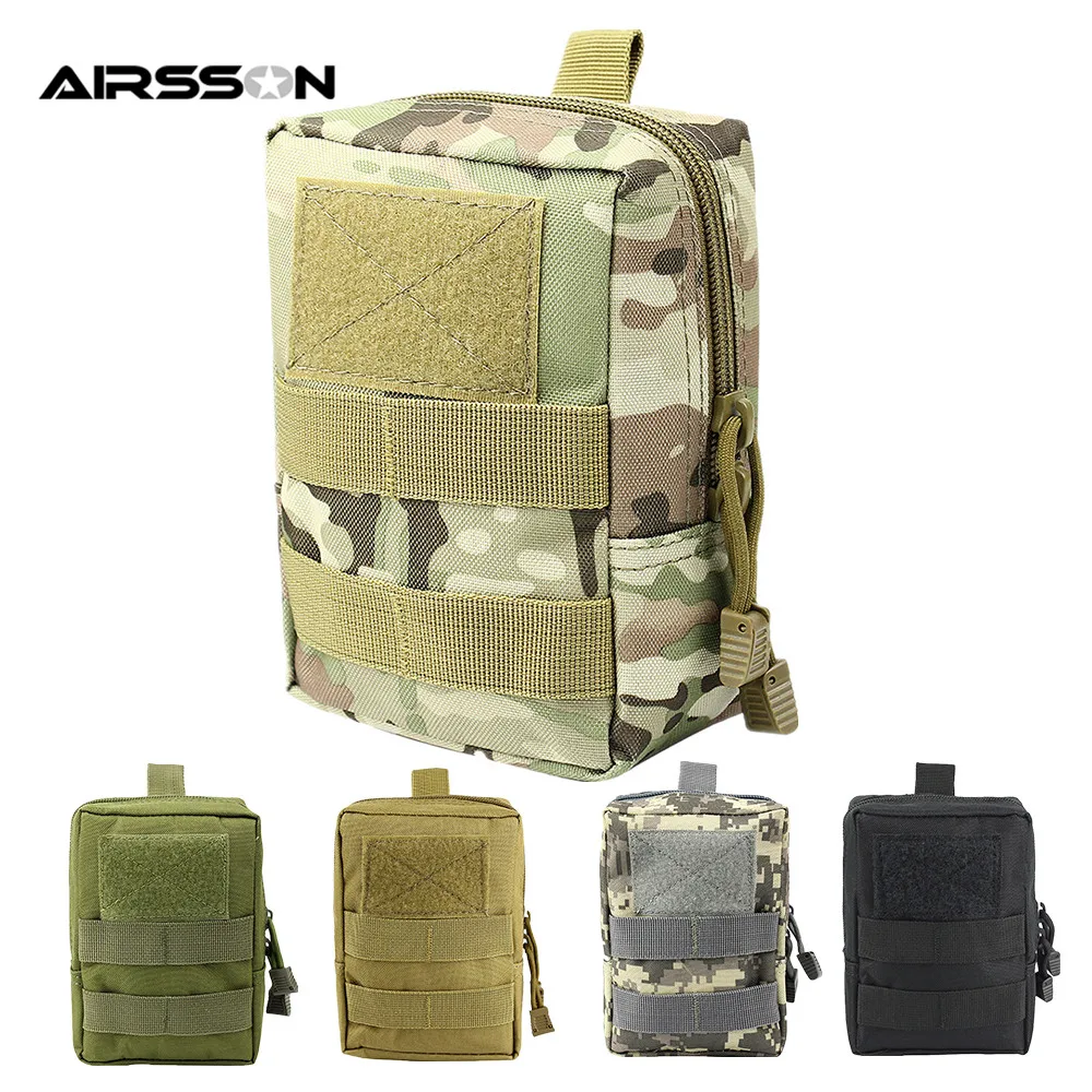 Outdoor Tactical Sports Unisex Durable 1000D Outdoor Military Molle Waist Bag Accessory Waterproof Functional PouchTool Bags Outdoor Tactical Sports Unisex Durable 1000D Outdoor Military Molle Waist Bag Accessory Waterproof Functional PouchTool Bags