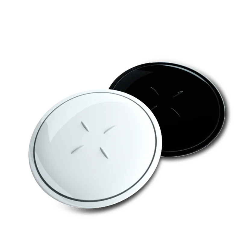 

Ultra Thin Qi Wireless Charger for iPhone XS Max X 8 Plus Zinc Alloy Desk Base Round Pad Fast Charging for Huawei Samsung S10